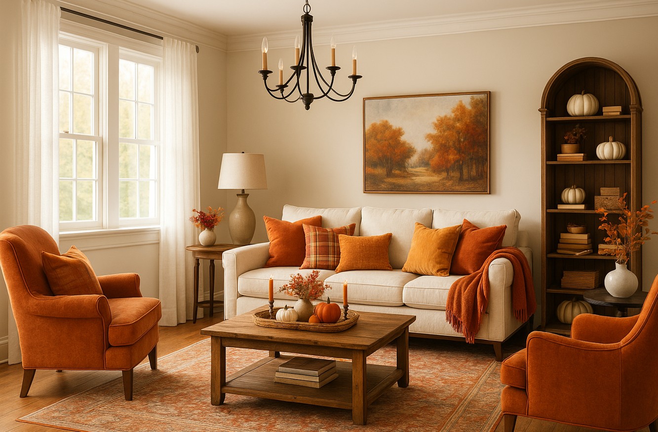 Cozy Color Palette for Fall Rooms