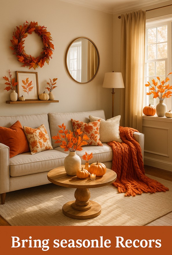 Fall-Inspired Kitchen & Dining Decor
