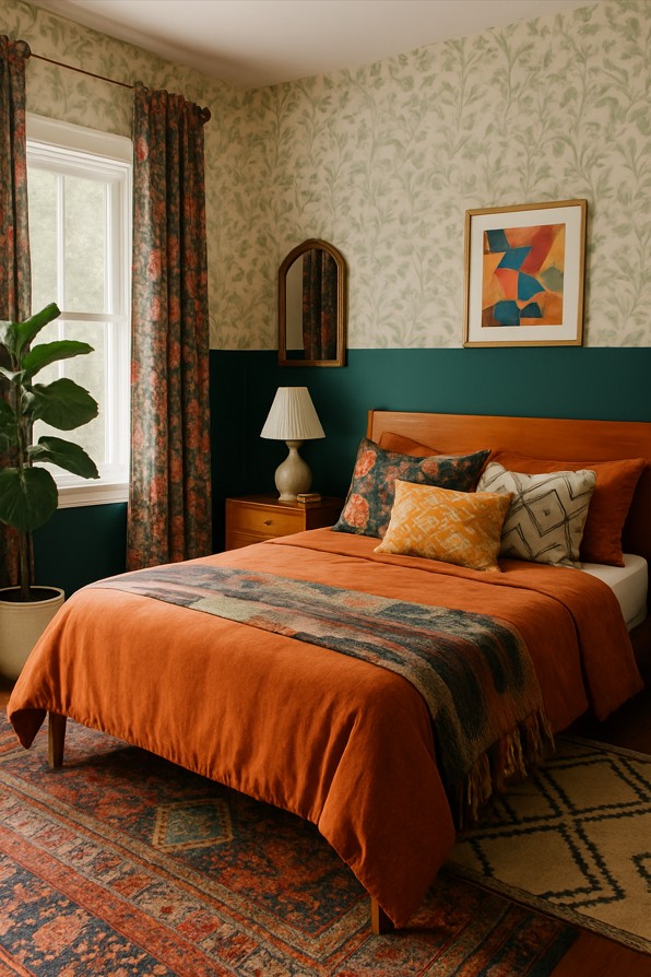 Textiles and Fabrics in Eclectic Bedrooms