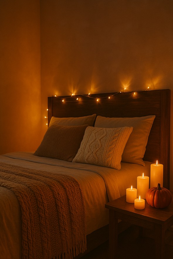 Warm Lighting & Candles