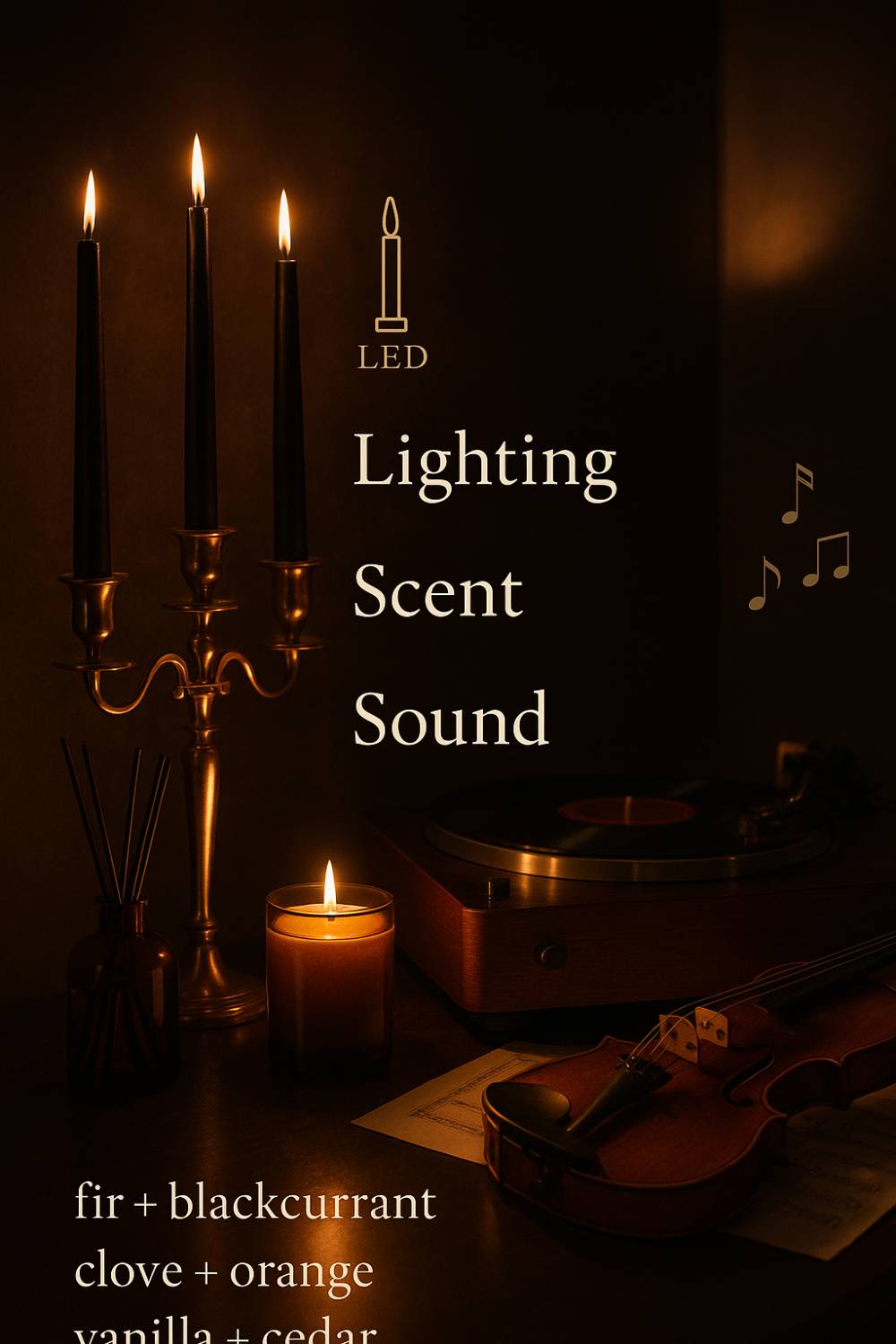 Lighting, Scent & Sound
