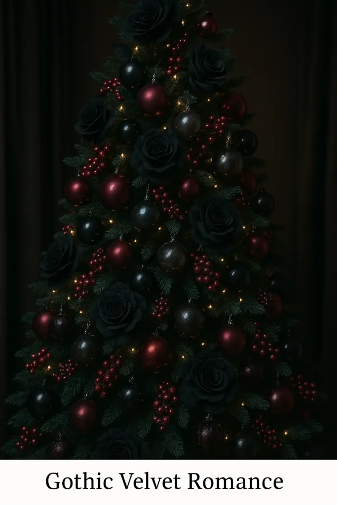 Gothic Velvet Romance Tree