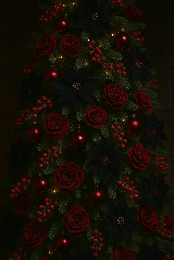 Midnight Garden Velvet Tree