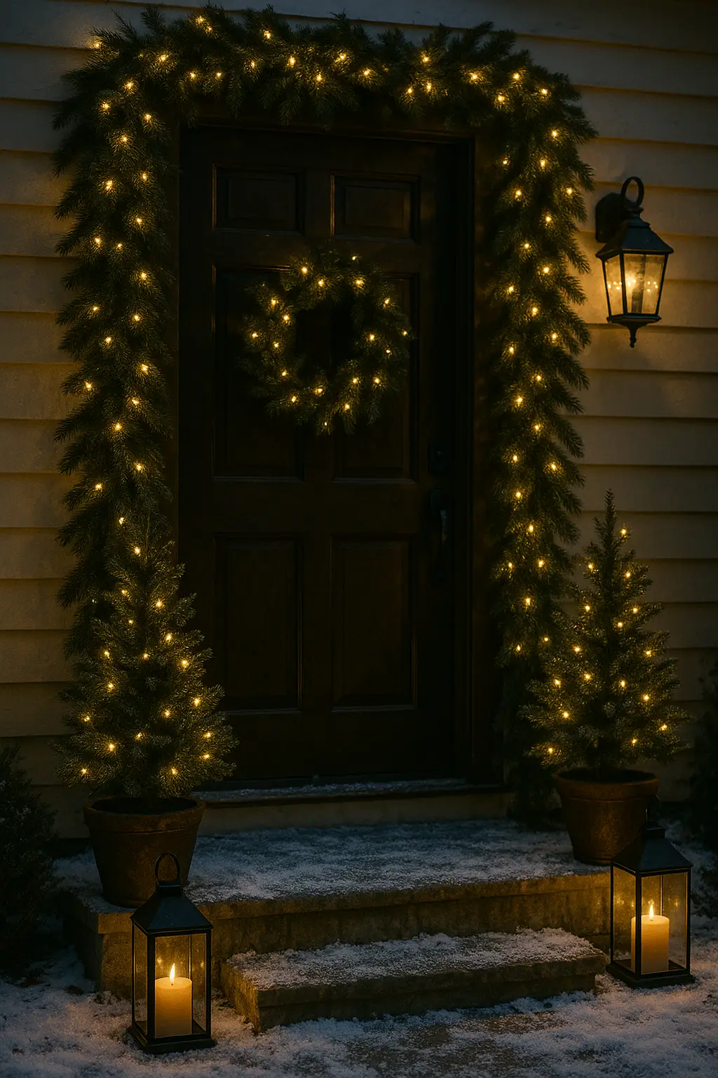 Outdoor Porch Enchanted Entrance